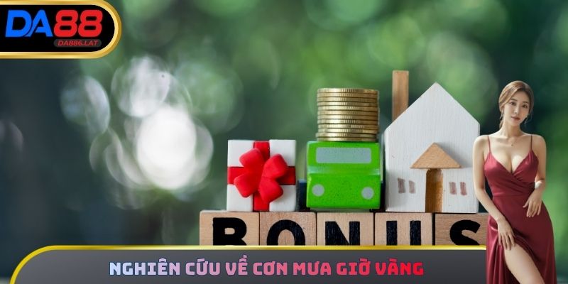 Nghiên cứu về cơn mưa giờ vàng